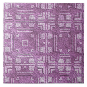 De Cerâmica Roxo Contemporâneo, Formas Mauve Azulejo Cerâmico