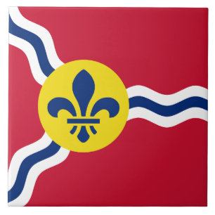 De Cerâmica Rua Louis Flag Azulejo