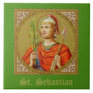 De Cerâmica Rua. Sebastian (SNV 24) Azulejo 3