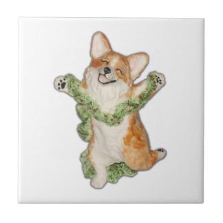 De Cerâmica Salte para a alegria! Azulejo do Corgi