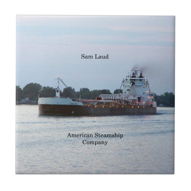 De Cerâmica Sam Laud azulejo (Frente)