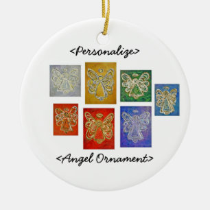 De Cerâmica Saudação Personalizada do Ornamento da Série An
