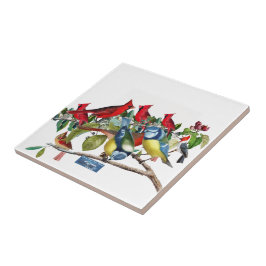 De Cerâmica SDCs Azulejo White(Bird Tree) ©️ 2024