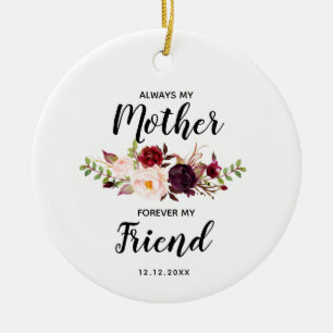 De Cerâmica Sempre minha mãe natalícia me dá o ornamento ce