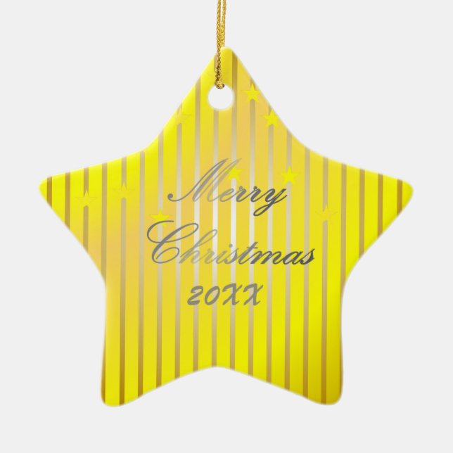 De Cerâmica Ser Feliz e Ornamento Brilhante (Frente)