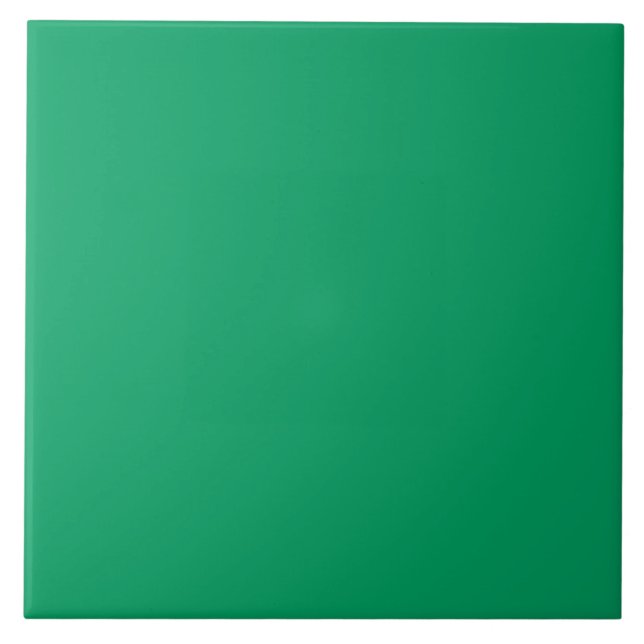 De Cerâmica Shamrock Irish Green azulejo (Frente)