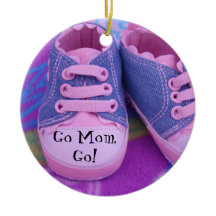 Shhh Mamãe está Dormindo ornamento sinal Sapatos d