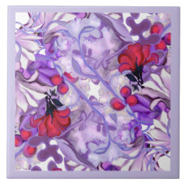 De Cerâmica Solo roxo Fada Azulejo cerâmico