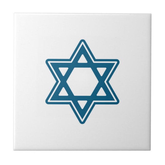 De Cerâmica Solteiro Festivo Hanukkah - Azulejo Cerâmico (Frente)