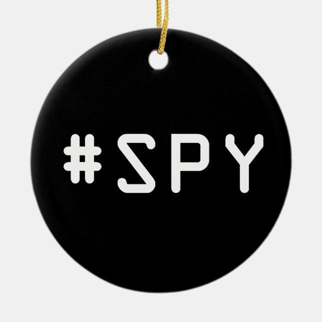 De Cerâmica #SPY - ornamento (Frente)