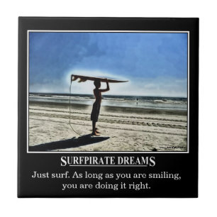 De Cerâmica Surfpirate sonha o azulejo da motivação