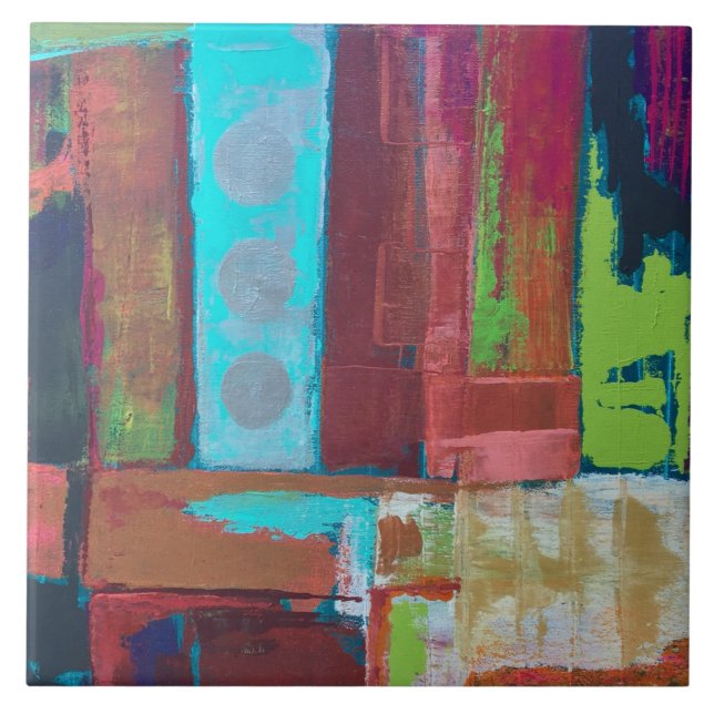 De Cerâmica Terceiro andar 6 x 6 Azulejo cerâmico (Frente)