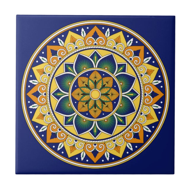 De Cerâmica Teste padrão italiano do azulejo - majolica dos (Frente)