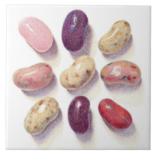 De Cerâmica TIE TAC TOE JELLY BEANS 6" Azulejo cerâmico quadra