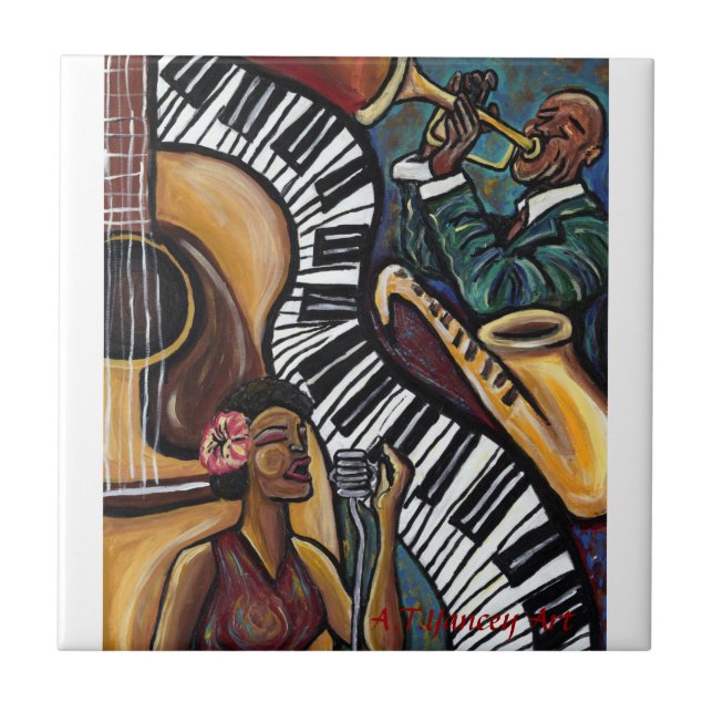De Cerâmica Todo esse azulejo do jazz (Frente)