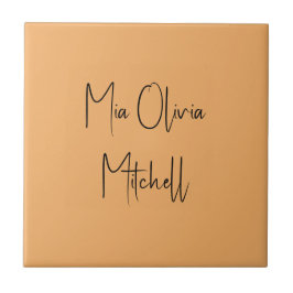 De Cerâmica Trend Color Soft Orange Name Azulejo cerâmico