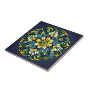 De Cerâmica 💚 💙 💛 Uma Elegância Azulejo Única: Jardim da Me