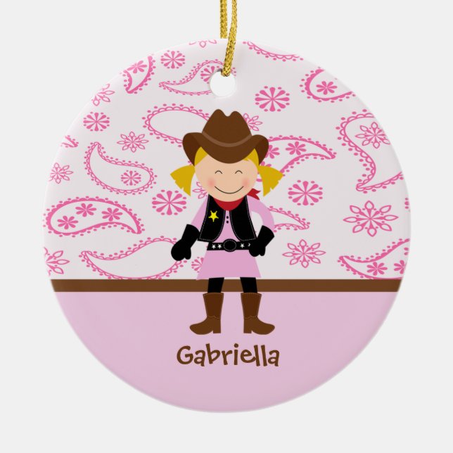 De Cerâmica Vaqueira bonito no ornamento cor-de-rosa (Frente)