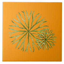 De Cerâmica Verão indiano num Azulejo cerâmico (O)