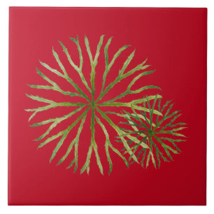 De Cerâmica Verão Índio num Azulejo cerâmico (M)