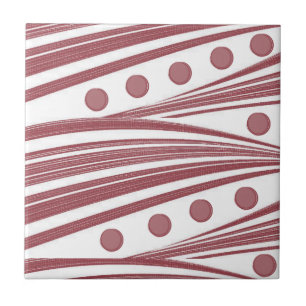 De Cerâmica Vermelho Azulejo cerâmico