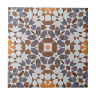 De Cerâmica Vintage marroquino Mosaico Laranja Azul Azulejo ce