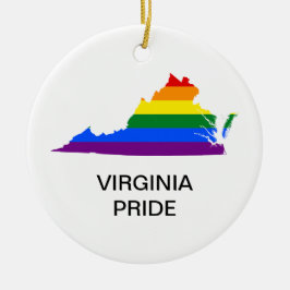 De Cerâmica VIRGINIA LGBTQ ORNAM O Ornamento Cerâmico