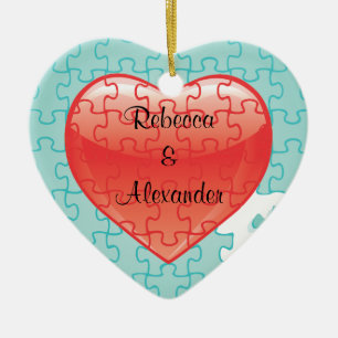 De Cerâmica Você termina-me ornamento dos favores do casament