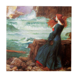 De Cerâmica Waterhouse Miranda o azulejo da tempestade