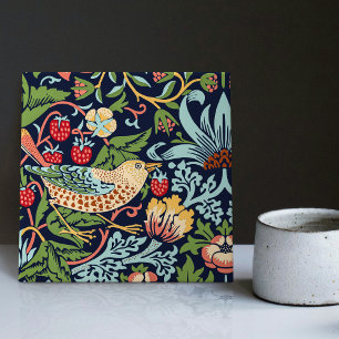 De Cerâmica William Morris Strawberry Thef Azulejo cerâmico