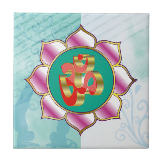 De Cerâmica Yoga Studio OM - Azulejo