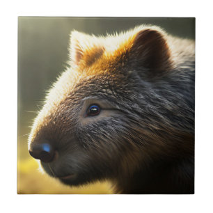 De Cerâmica Young Australian Wombat, Azulejo cerâmico