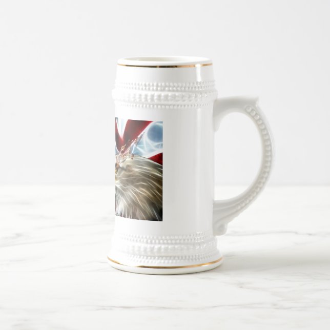 De Cerveja caneca americana do orgulho 11oz (Direita)