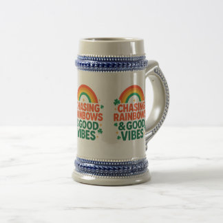 De Cerveja Caneca Chasing Rainbows & Good Vibes