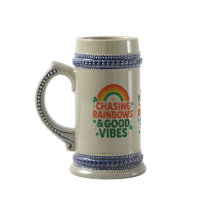 Caneca Chasing Rainbows & Good Vibes