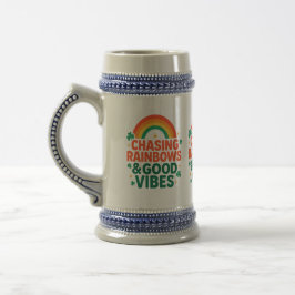 De Cerveja Caneca Chasing Rainbows & Good Vibes