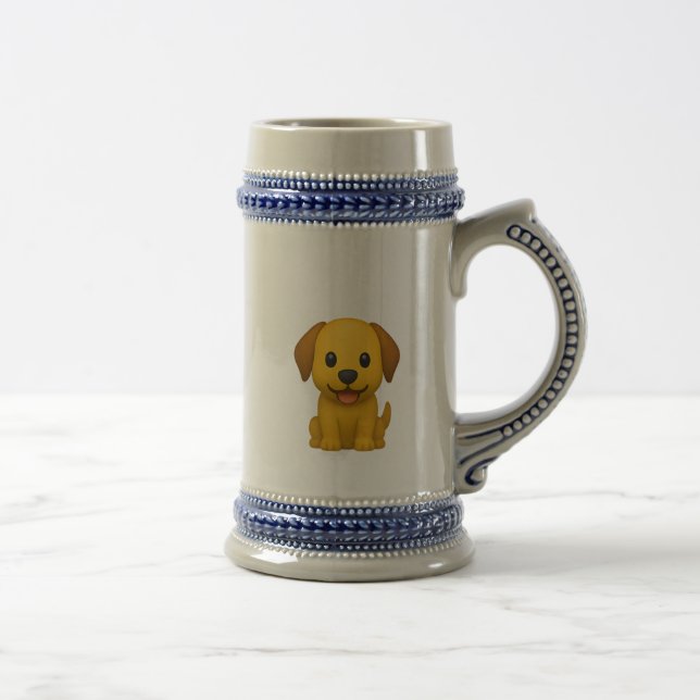 De Cerveja caneca com cachorro e gato (Direita)