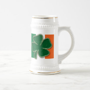 De Cerveja Caneca da bandeira do trevo