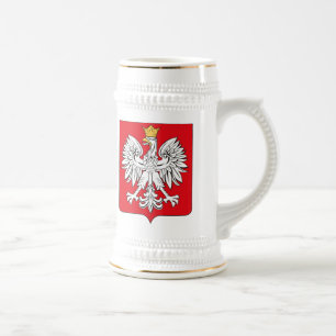 De Cerveja Caneca da brasão do Polônia