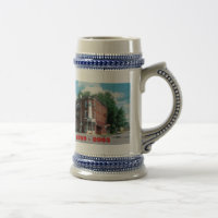 Caneca da pensão do porto
