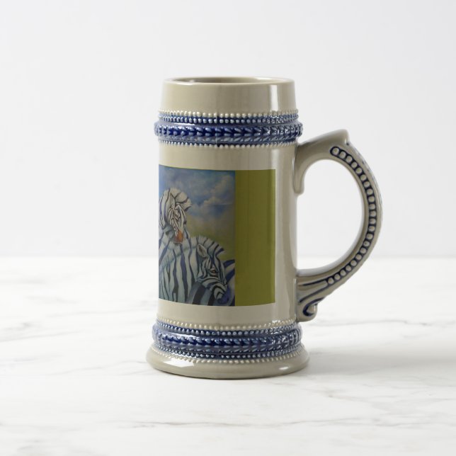 De Cerveja caneca da zebra (Direita)