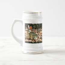 Caneca do fosco do coelho do bebê