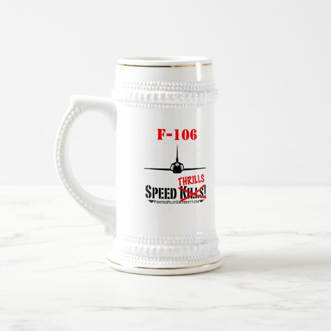 De Cerveja Caneca F-106 com Callsign (Esquerda)