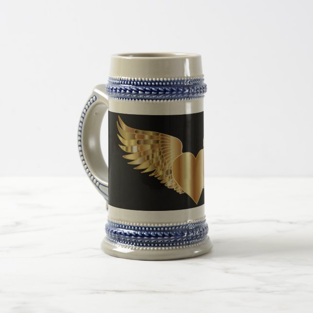 De Cerveja Caneca Golden Wings 22 oz (Frente Esquerda)