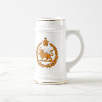 Caneca persa da brasão