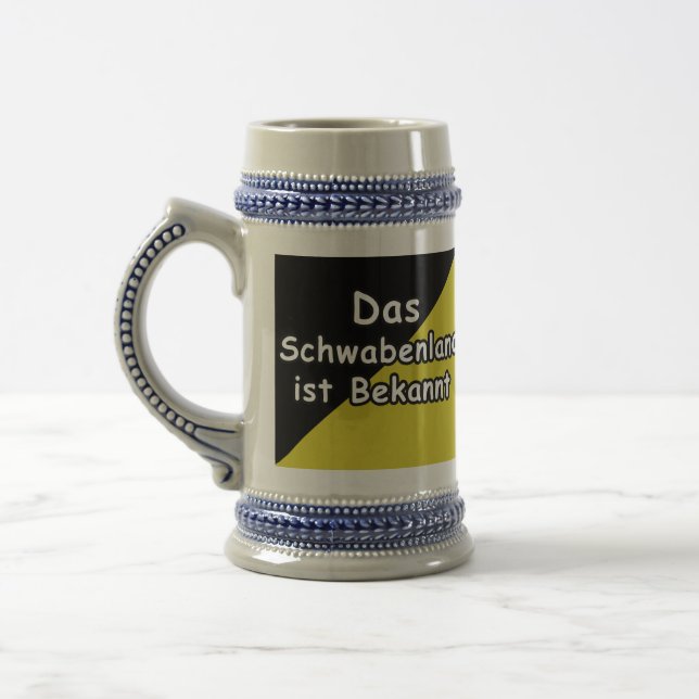 De Cerveja Caneca Schwaebisch Conhecida (Esquerda)