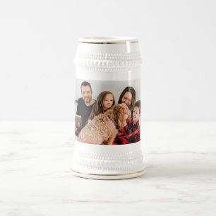 De Cerveja Desejando um Feliz Natal Caneca da Nossa Família