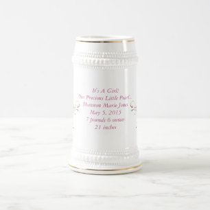 De Cerveja É Uma Menina Nossa Pequena Pérola Preciosa Caneca