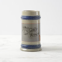 "Serenidade Divina: Caneca com Logo Radha Krishna"