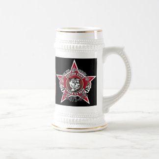 De Cerveja sob minha caneca da pele